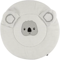 Alvi® Krabbeldecke Rund 3D Ringlets Koala Gray Ø100cm
