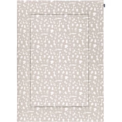 Alvi Krabbeldecke Zootiere Taupe 100 X 135 Cm