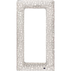 Alvi® Nestchen-Carré Zootiere Taupe 70 X 140 Cm