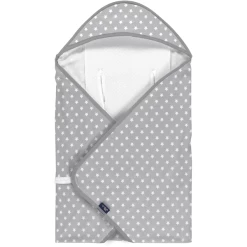 Alvi® Reisedecke Light Stars Silber 80 X 80 Cm