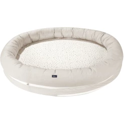 Alvi® Schlummer-Nestchen XL Aqua Dot Mit Tasche