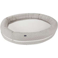 Alvi® Schlummer-Nestchen XL Graphic Taupe Mit Tasche