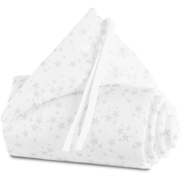 Babybay Nestchen Piqué Maxi Sterne Perlgrau 168 X 24 Cm 3 Babybay Nestchen Piqué Maxi Sterne Perlgrau 168 X 24 Cm