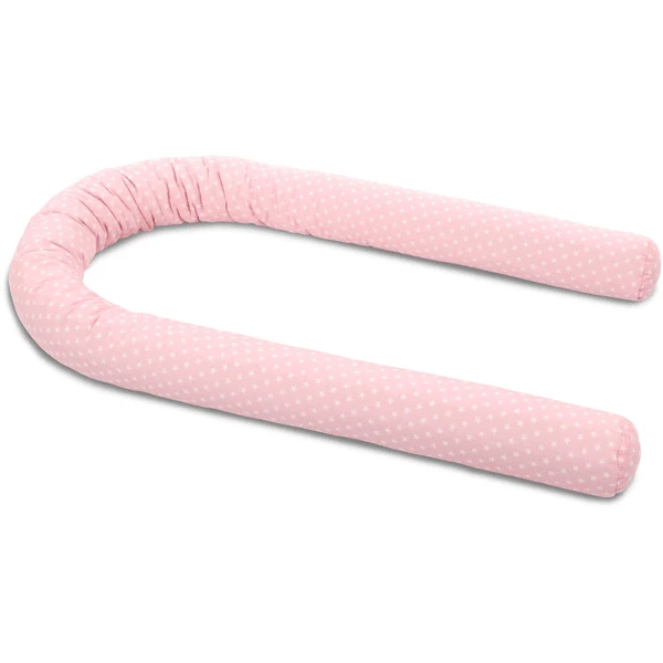 Babybay Nestchenschlange Rose Sterne Weiß 180 Cm 3 Babybay Nestchenschlange Rose Sterne Weiß 180 Cm