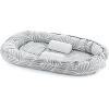 BabyJem Babynest Mit Seiten Und Kopfschutz Grey -Alvi Shop babyjem babynest mit seiten und kopfschutz grey a277859