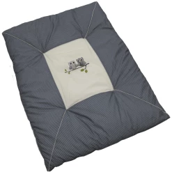 Be Be's Collection Be Be 's Collection Krabbeldecke Eulen Blau 100 X 135 Cm