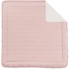 BEMINI Laufstalleinlage Krabbeldecke Pady Quilted Jersey + Jersey Blush