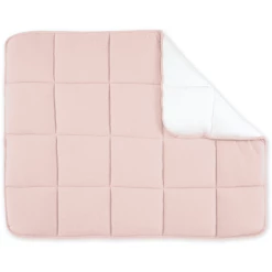 BEMINI Laufstalleinlage Krabbeldecke Pady Tetra Jersey + Jersey Blush