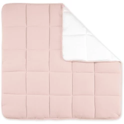 BEMINI Laufstalleinlage Krabbeldecke Pady Tetra Jersey + Jersey Blush