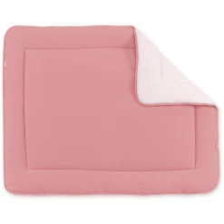 BEMINI Laufstalleinlage Krabbeldecke Pady Waffle + Jersey Bio Blossom