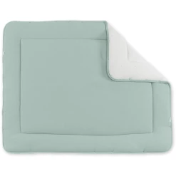 BEMINI Laufstalleinlage Krabbeldecke Pady Waffle + Jersey Bio Lunar