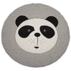 DAVID FUSSENEGGER Krabbeldecke Pandabär Gefüttert Rohweiß 120 Cm