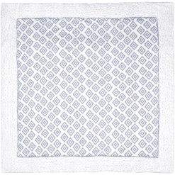 Emma & Noah Krabbeldecke Rauten Blau 120 X 120 Cm