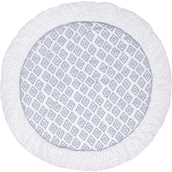 Emma & Noah Krabbeldecke Rund Blau 100 Cm