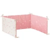 Hibboux® Bettgittereinlage Star Crib Bumper White&Rose -Alvi Shop hibboux bettgittereinlage star crib bumper whiterose a412253