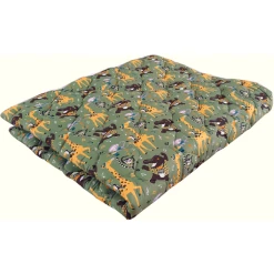 IDEENREICH Krabbeldecke Krabbeltraum Giraffe Grün