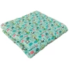 IDEENREICH Krabbeldecke Krabbeltraum Panda Türkis