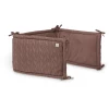 Jollein Bettumrandung/Laufgitterumrandung Spring Knit 180 X 35 Cm - Chestnut -Alvi Shop jollein bettumrandung laufgitterumrandung spring knit 180 x 35 cm chestnut a325115