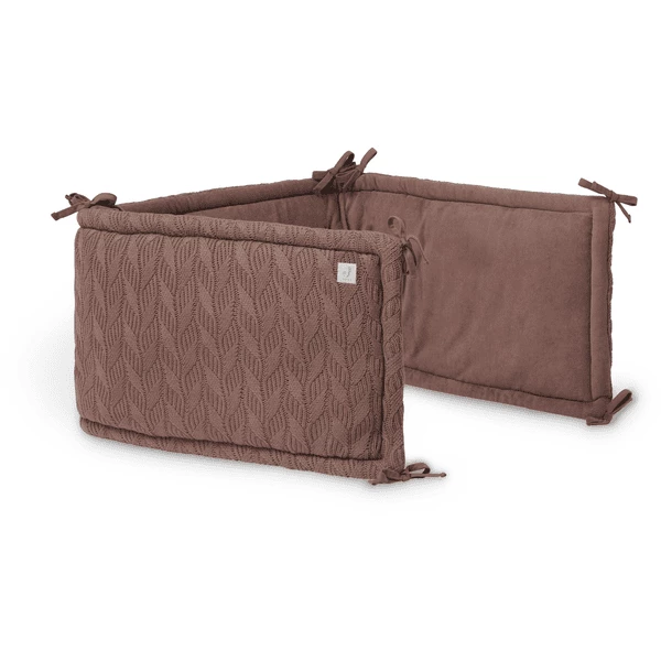 Jollein Bettumrandung/Laufgitterumrandung Spring Knit 180 X 35 Cm - Chestnut 3 Jollein Bettumrandung/Laufgitterumrandung Spring Knit 180 X 35 Cm - Chestnut