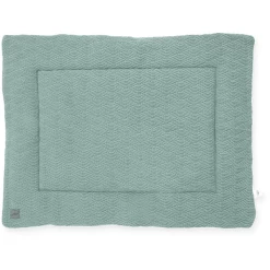 Jollein Krabbeldecke River Knit Ash Green 80x100 Cm
