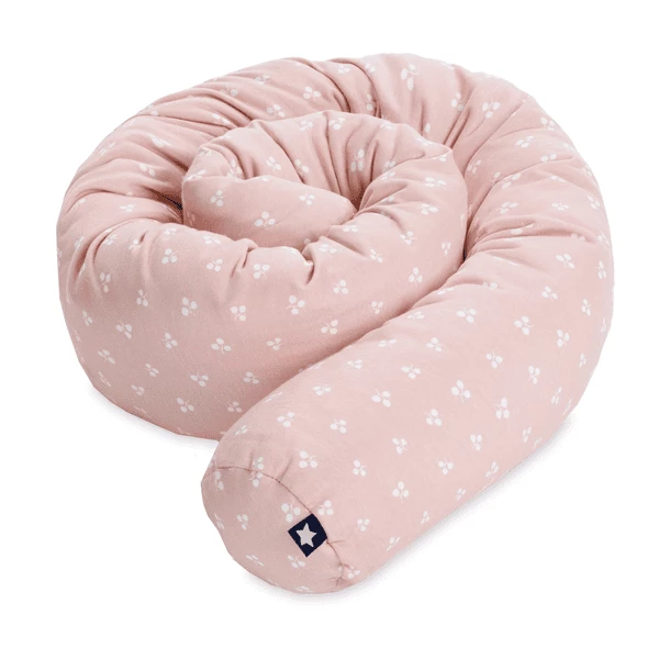 JULIUS ZÖLLNER Nestchenschlange Leafy Squares Blush 180 Cm 3 JULIUS ZÖLLNER Nestchenschlange Leafy Squares Blush 180 Cm