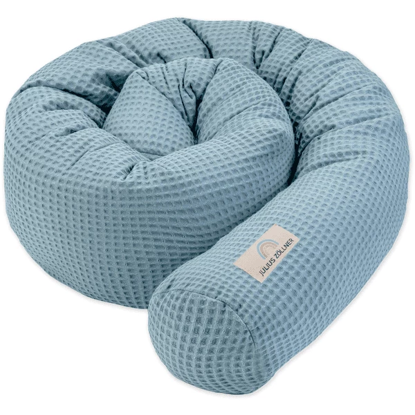 JULIUS ZÖLLNER Nestchenschlange Waffelpiqué Greenery 180 Cm 3 JULIUS ZÖLLNER Nestchenschlange Waffelpiqué Greenery 180 Cm