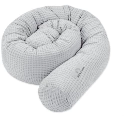 JULIUS ZÖLLNER Nestchenschlange Waffelpiqué Light Grey