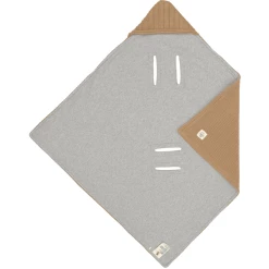 LÄSSIG Einschlagdecke Sand 78 X 78 Cm