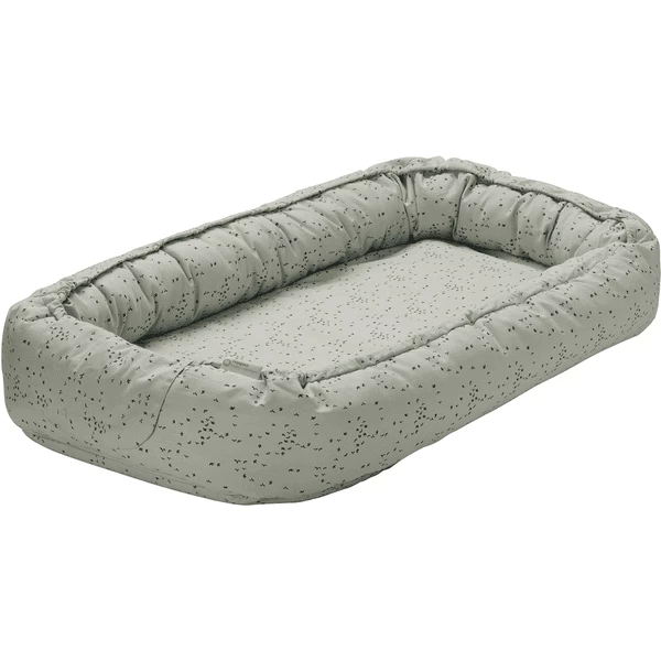 Noppies Babynestchen Botanical Baby Nest Puritan Gray 3 Noppies Babynestchen Botanical Baby Nest Puritan Gray