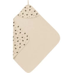 Noppies Badecape Printed Duck Baby Hooded Towel Beetle