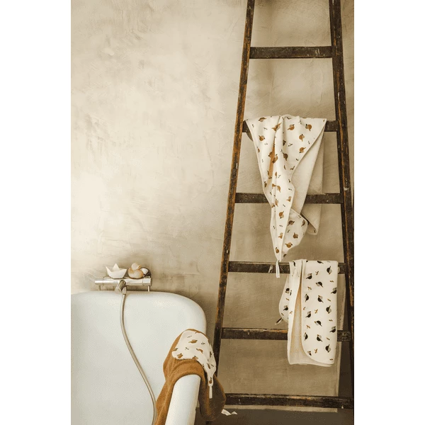 Noppies Badecape Printed Duck Baby Hooded Towel Indian Tan 9 Noppies Badecape Printed Duck Baby Hooded Towel Indian Tan - Image 7