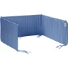 Noppies Bumper Für Den Laufstall Quilted Bed Bumper Cot Colony Blue