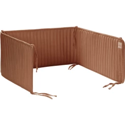 Noppies Bumper Für Den Laufstall Quilted Bed Bumper Cot Indian Tan