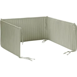 Noppies Bumper Für Den Laufstall Quilted Bed Bumper Cot Puritan Gray