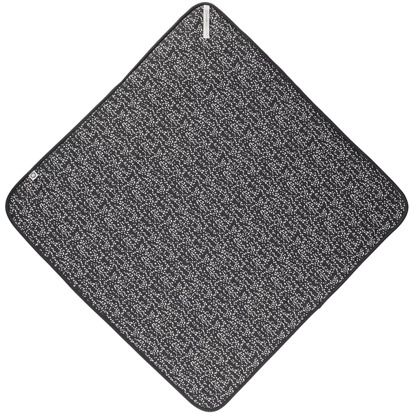 Noppies Wickeltuch Teddy Fancy Dot 100x100 Cm Forged Iron 4 Noppies Wickeltuch Teddy Fancy Dot 100x100 Cm Forged Iron - Image 2