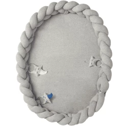 Nordic Coast Company Kuschelnest 3-in-1 Grau