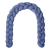 Nordic Coast Company Nestchenschlange Geflochten Jersey Blau
