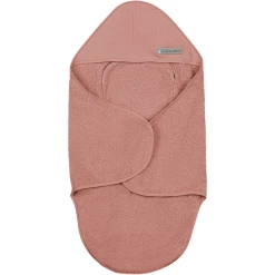 Odenwälder Frottee-Einschlagdecke Cranberry