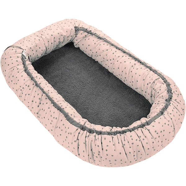 Odenwälder ODENWÄLDER Wende-BabyNest Happy Giraffe Powder Love 3 Odenwälder ODENWÄLDER Wende-BabyNest Happy Giraffe Powder Love