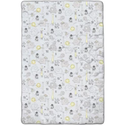 Dr. Sonne SONNE Jumbo-Krabbeldecke Hello You Blau 140 X 200 Cm