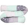 Ullenboom Baby-Bettschlange Mint Grau 200 Cm