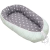 Ullenboom Babynest & Cocoon Mint Grau 55 X 95 Cm -Alvi Shop ullenboom babynest cocoon mint grau 55 x 95 cm a267630