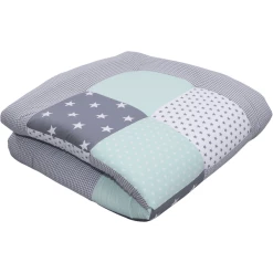 Ullenboom Krabbeldecke & Laufgittereinlage 100X100 Cm Mint Grau