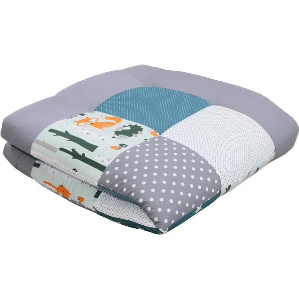 Ullenboom Krabbeldecke & Laufgittereinlage 100X100 Cm Waldtiere Petrol 3 Ullenboom Krabbeldecke & Laufgittereinlage 100X100 Cm Waldtiere Petrol