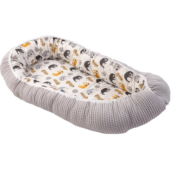 Ullenboom Kuschelnest Waffelpique Grau Faultier 55 X 95 Cm 3 Ullenboom Kuschelnest Waffelpique Grau Faultier 55 X 95 Cm